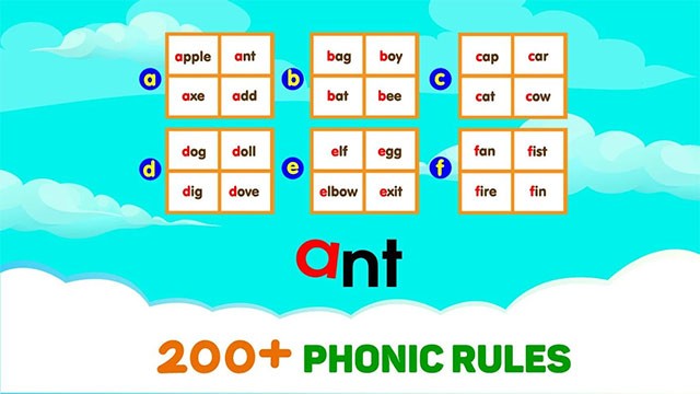 Monkey Junior với hơn 200 luật ngữ âm