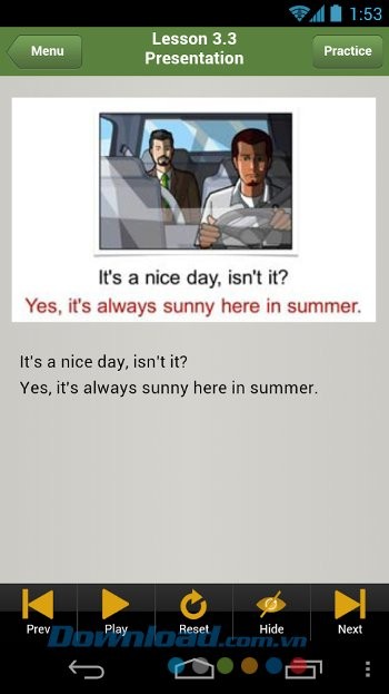 Các đoạn hội thoại trong LearnEnglish for Taxi Drivers