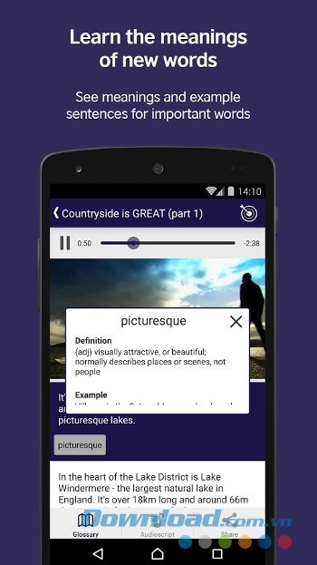 Học từ mới với LearnEnglish GREAT Videos