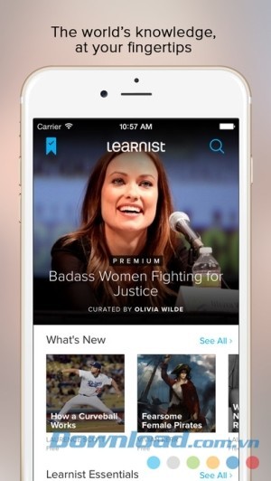 Learnist cho iOS cung cấp kho kiến thức trong tầm tay
