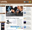 LeatherBlog - Free Simple Design Blog Template