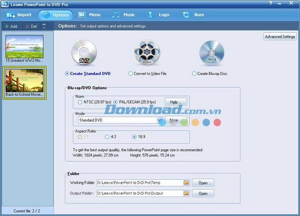 Leawo PowerPoint to Video Pro