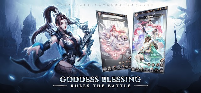 Nhận sự hỗ trợ của các nữ thần trong trận chiến