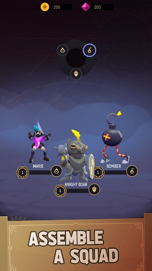 Xây dựng đội hình chiến đấu của bạn trong game Legacy wizard endless survival