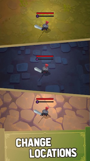 Chiến đấu ở nhiều địa điểm khác nhau