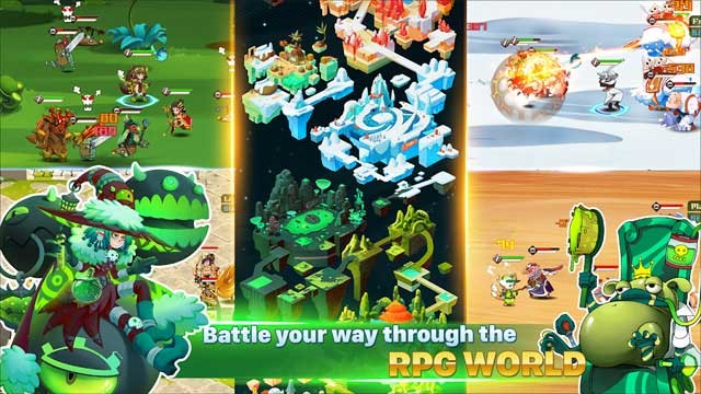 Tranh tài trong những trận chiến RPG tại nhiều địa điểm đa dạng