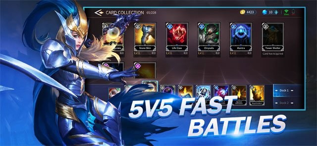 Các trận đấu diễn ra từ 5 đến 10 phút