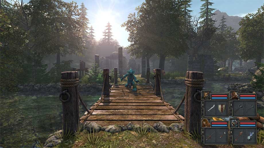 Legend of Grimrock 2 có đồ họa tuyệt đẹp