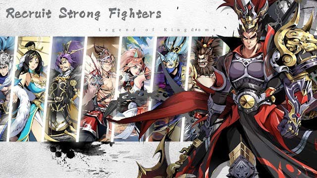Triệu hồi các chiến binh mạnh mẽ cùng bạn chiến đấu trong Legend of Kingdoms