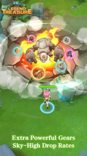 Tăng cường sức mạnh bằng các trang bị được thả xuống