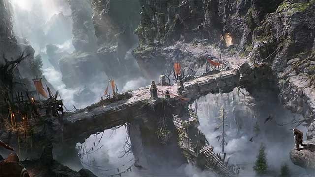 Khám phá thế giới mở rộng lớn chứa đầy truyền thuyết và thần thoại