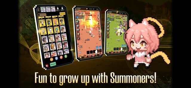 Phát triển với các triệu hồi sư cực vui nhộn