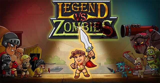 Trở thành một chiến binh tiêu diệt zombie và bảo vệ vương quốc trong game Legend vs Zombies cho Android
