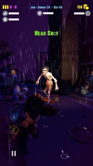 Bắn súng tiêu diệt zombie trong game LegendArya