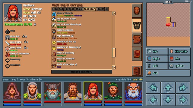 Game nhập vai cổ điển Legends of Amberland: The Forgotten Crown