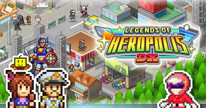 Xây dựng thị trấn siêu anh hùng trong game Legends of Heropolis DX