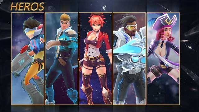 Legends of Kings cung cấp nhiều class nhân vật đa dạng