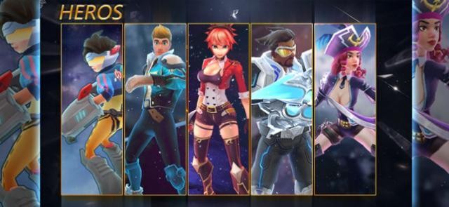 Rất nhiều anh hùng cho bạn lựa chọn, mỗi người có những đặc tính khác nhau