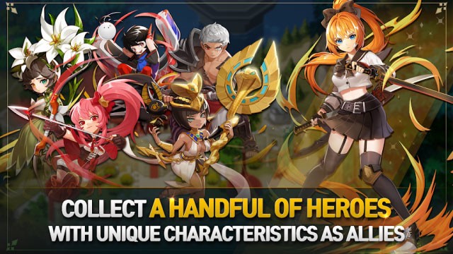 Thu thập các anh hùng có khả năng đặc biệt làm đồng minh của bạn