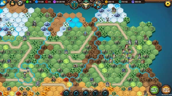 Legion War có 5 loại bản đồ khác nhau