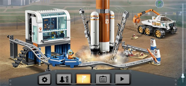 Xây dựng nhiều mô hình LEGO liên quan đến chủ đề vũ trụ trong LEGO City Explorers