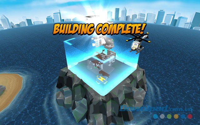 Giao diện chơi game LEGO City My City 2 trên Android