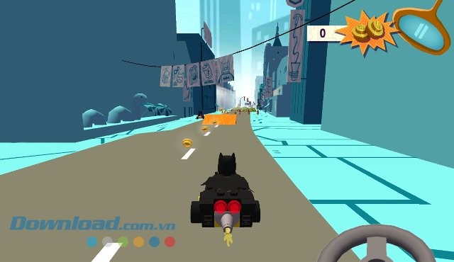 Nhiệm vụ đua xe trong game LEGO DC Mighty Micros