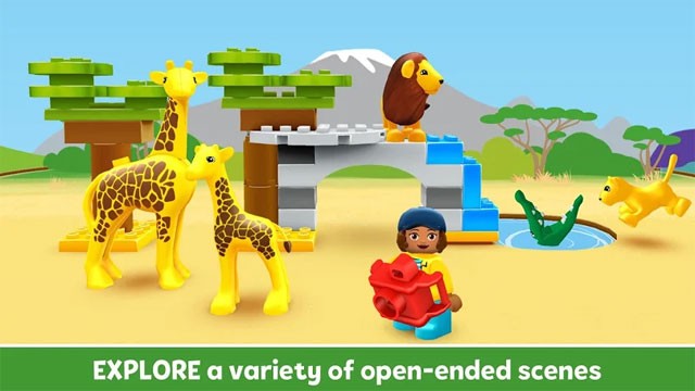 Thế giới tương tác trong LEGO Duplo World giúp kích thích trí tưởng tượng, sự sáng tạo của trẻ