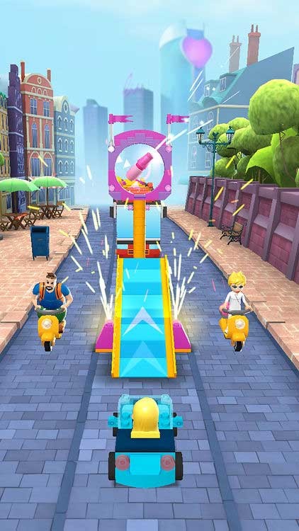 Game đua xe trong thế giới LEGO - Lego Friends