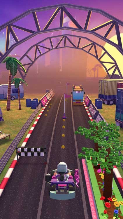 Tham gia các cuộc đua thú vị với vô số người bạn LEGO thân thiện