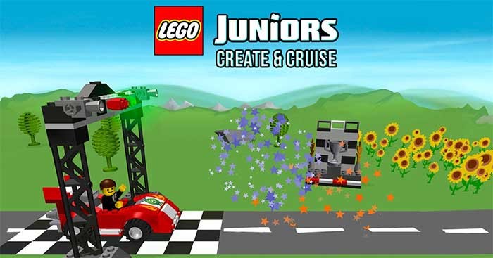 Juniors Create & Cruise là game phiêu lưu hành động chủ đề LEGO hấp dẫn
