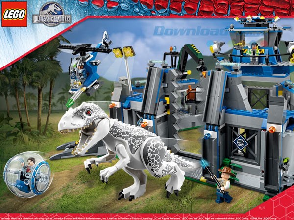 LEGO Jurassic World Wallpaper