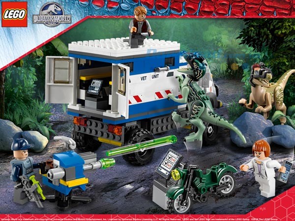 LEGO Jurassic World Wallpaper