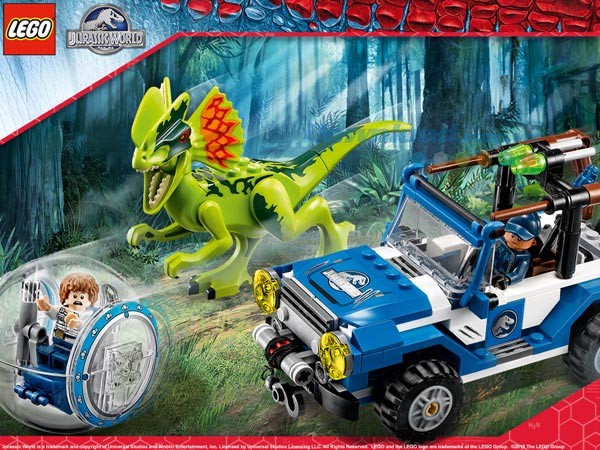 LEGO Jurassic World Wallpaper