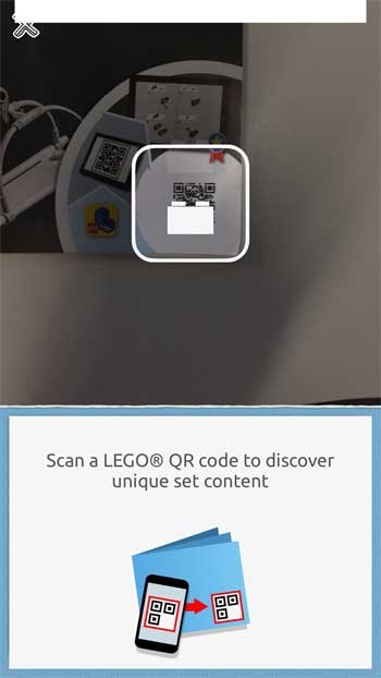 Quét mã QR để khám phá nội dung về bộ xếp hình LEGO