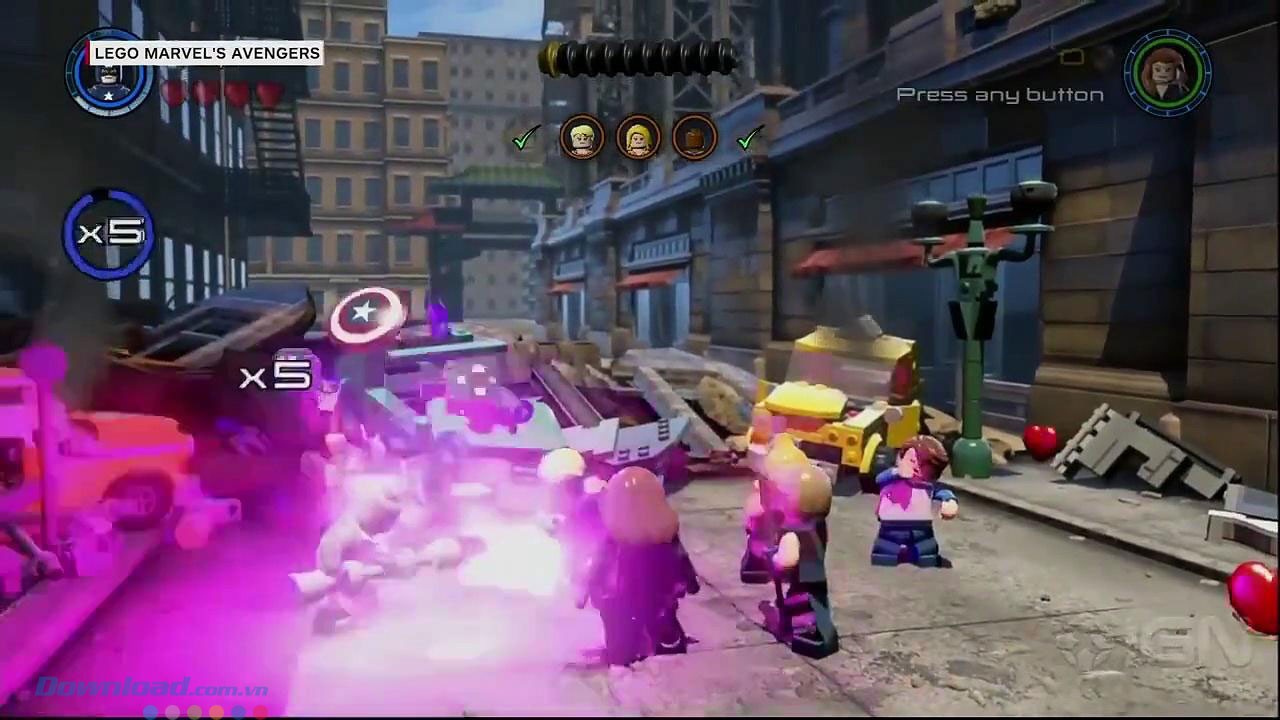 Game biệt đội siêu anh hùng LEGO Marvel's Avengers