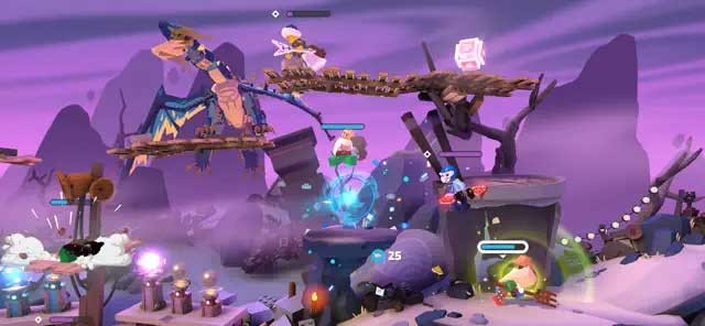 Mỗi cấp độ của Lego Brawls for iOS đều theo chủ đề LEGO