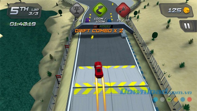 Thể hiện các kỹ thuật tuyệt đỉnh trong game đua xe miễn phí LEGO Speed Champions cho máy tính và Windows 10 Mobile