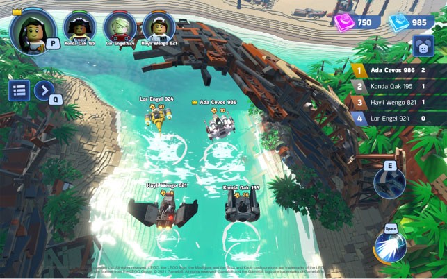 Chơi trong các địa điểm biểu tượng của Star Wars