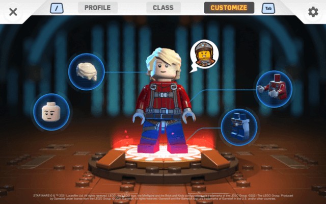 Xây dựng nhân vật LEGO Star Wars của bạn