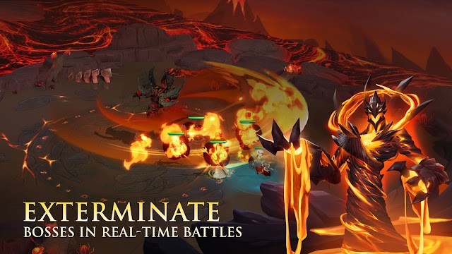 Hạ gục những con trùm mạnh trong trận chiến thời gian thực của Lemuria - Rise of the Delca