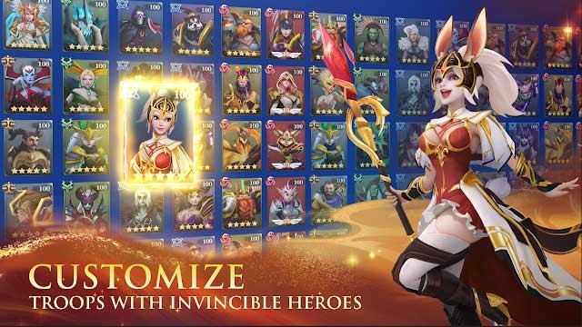 Tùy chỉnh đội hình trong mơ của bạn với các anh hùng bất khả chiến bại