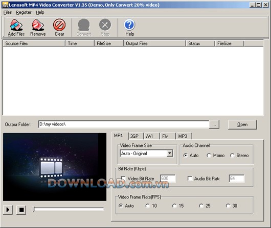 Lenosoft MP4 Video Converter