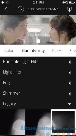 Dùng thanh trượt tiện lợi