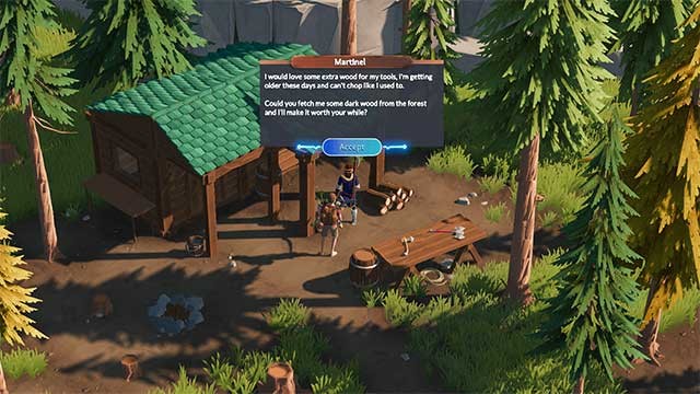 Giúp dân làng làm các nhiệm vụ đơn giản