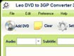 Leo DVD to 3GP Converter 2.9 - Convert DVD to 3GP