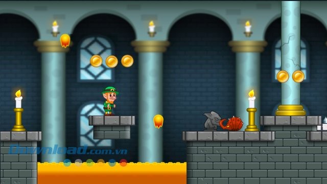 Bối cảnh trong game Lep's World