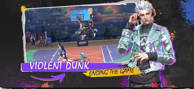 Tham gia các trận đấu bóng rổ đường phố khốc liệt 3v3 trong game Let‘s Dunk 3X3