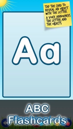 Letter Quiz cho iOS flashcard