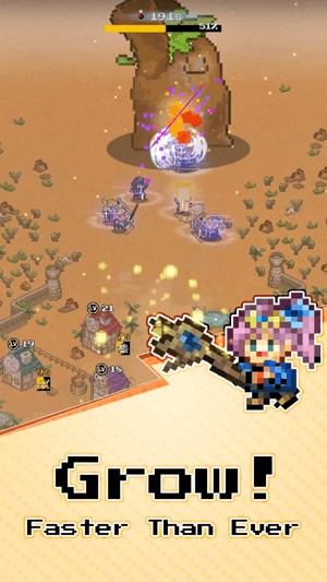 Cố gắng bảo vệ ngôi làng trước Ma Vương